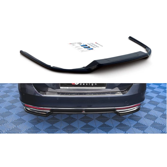 Központi Hátsó Splitter Volkswagen Passat B8