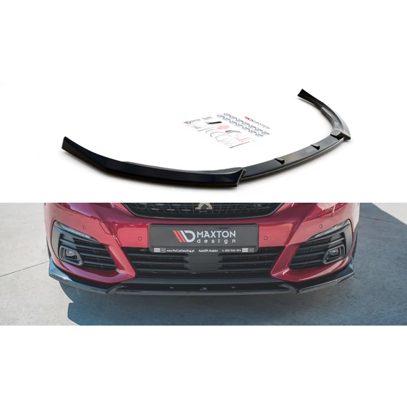 Első Splitter V.1 Peugeot 308 GT Mk2 Facelift
