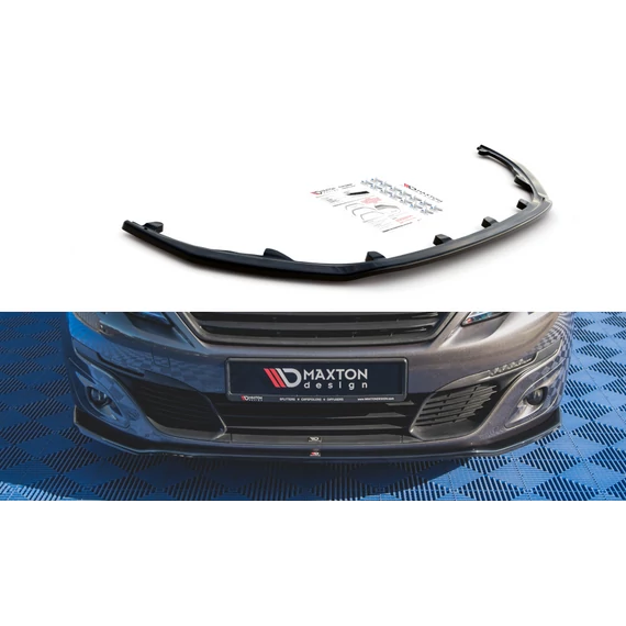 Első Splitter V.1 Peugeot 308 Mk2 Facelift