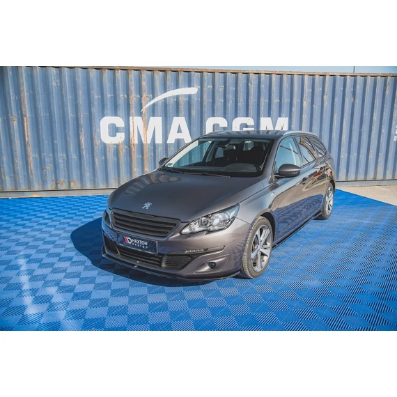 Első Splitter V.1 Peugeot 308 Mk2 Facelift