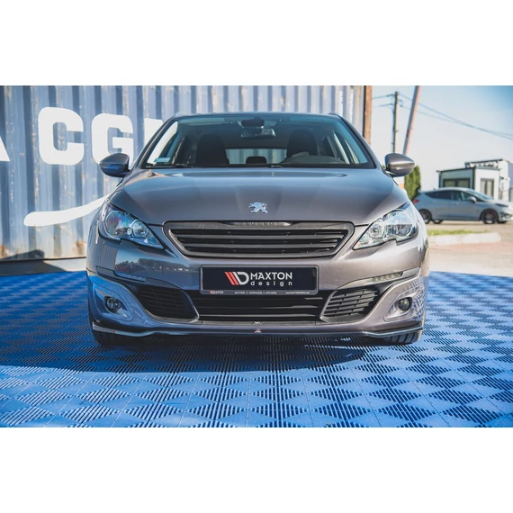 Első Splitter V.1 Peugeot 308 Mk2 Facelift