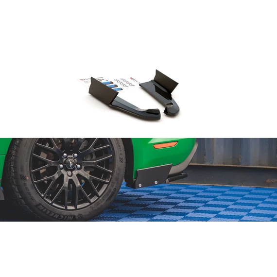 Hátsó Oldalsó Splitter V.1 + Flaps Ford Mustang GT Mk6 Facelift
