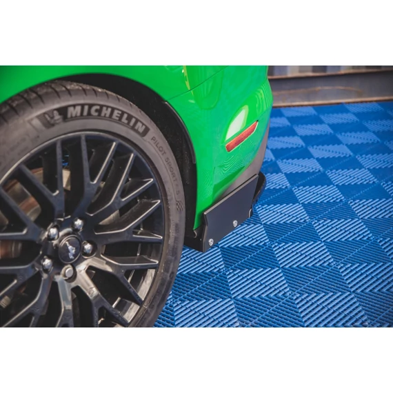 Hátsó Oldalsó Splitter V.1 + Flaps Ford Mustang GT Mk6 Facelift