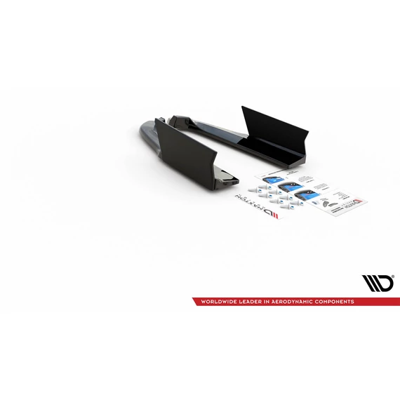Hátsó Oldalsó Splitter V.1 + Flaps Ford Mustang GT Mk6 Facelift