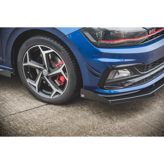 Racing Durability Első Splitter + Flaps Volkswagen Polo GTI Mk6