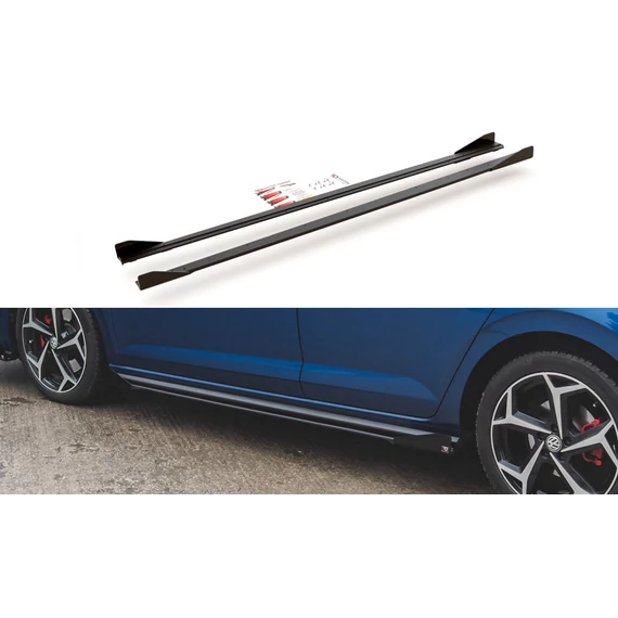 Racing Durability Oldalsó szoknyák Diffúzorok + Flaps Volkswagen Polo GTI Mk6