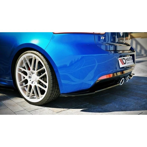 Hátsó Oldalsó Splitter VW GOLF VI R