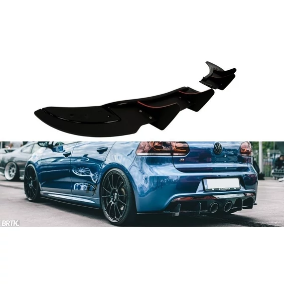 Hátsó Oldalsó Splitter VW GOLF VI R (CNC)