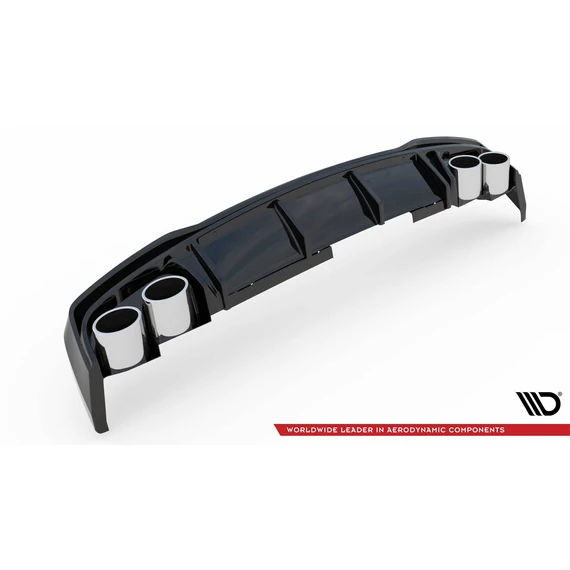 Hátsó Diffúzorok + Exhaust Ends Imitation Audi S6 / A6 S-Line C8