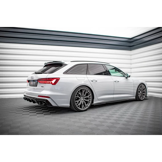 Hátsó Diffúzorok + Exhaust Ends Imitation Audi S6 / A6 S-Line C8