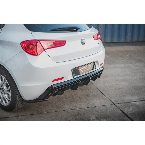 Hátsó Diffúzorok Alfa Romeo Giulietta Facelift (Single Exhaust Version)
