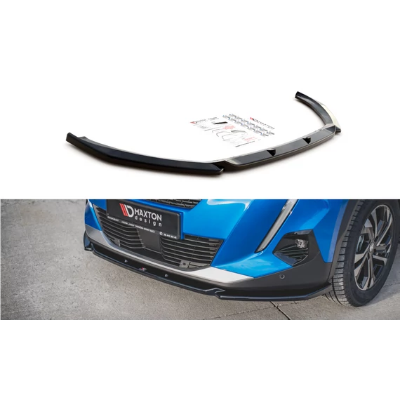 Első Splitter V.2 Peugeot 2008 Mk2