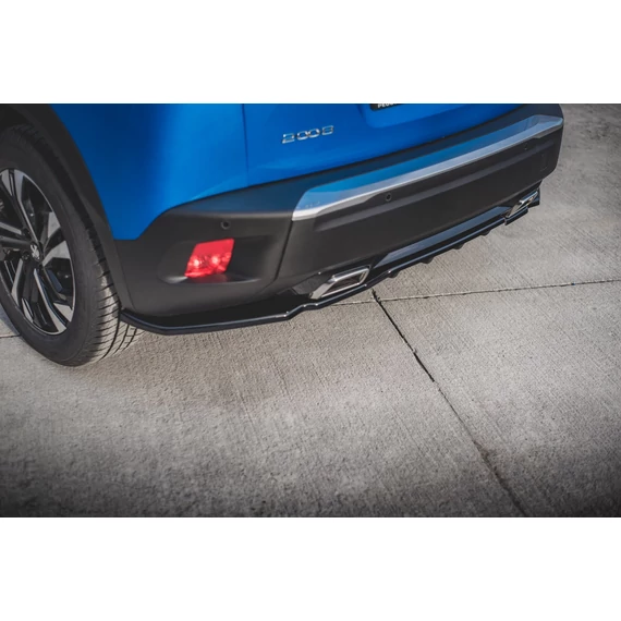 Központi Hátsó Splitter (with vertical bars) Peugeot 2008 Mk2