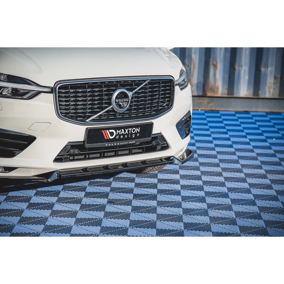 Első Splitter V.2 Volvo XC60 Mk2 R-Design