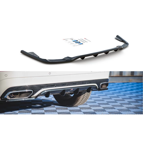 Központi Hátsó Splitter (with vertical bars) Volvo XC60 Mk2 R-Design