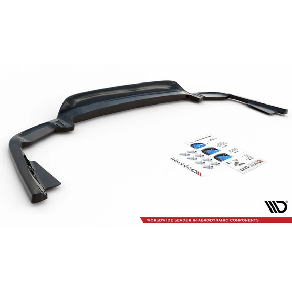 Központi Hátsó Splitter (with vertical bars) Volvo XC60 Mk2 R-Design