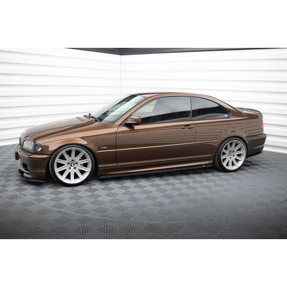 Oldalsó szoknyák Diffúzorok V.1 for BMW 3 E46 MPACK COUPE