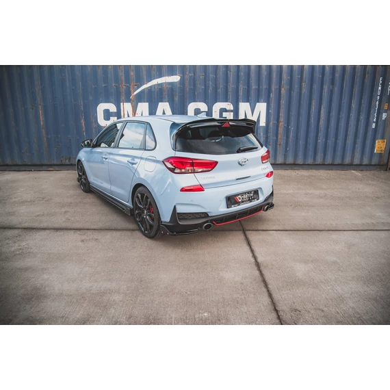 Hátsó Oldalsó Splitter V.6 + Flaps Hyundai I30 N Mk3 Hatchback