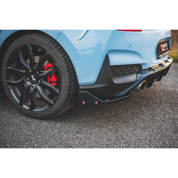 Hátsó Oldalsó Splitter V.7 + Flaps Hyundai I30 N Mk3 Hatchback