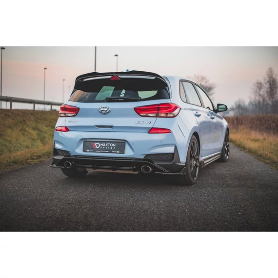 Hátsó Oldalsó Splitter V.7 + Flaps Hyundai I30 N Mk3 Hatchback
