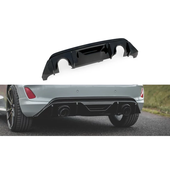 Hátsó Diffúzorok + Miltek Sport Exhaust Ford Fiesta mk8