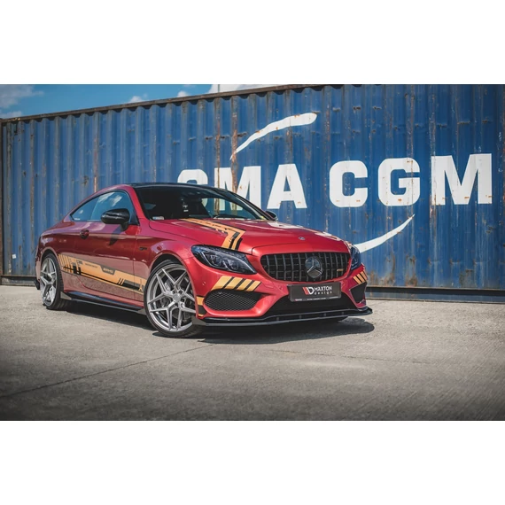 Racing Durability Első Splitter + Flaps Mercedes - AMG C43 Coupe C205