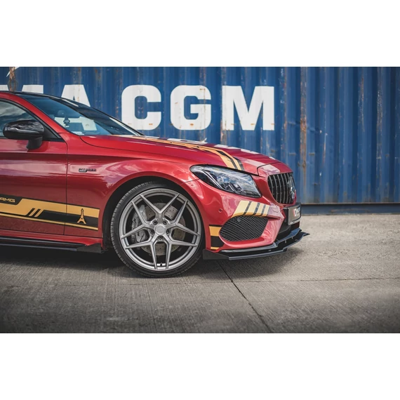 Racing Durability Első Splitter + Flaps Mercedes - AMG C43 Coupe C205