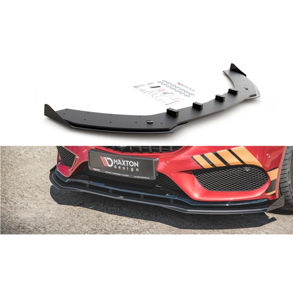 Racing Durability Első Splitter + Flaps Mercedes - AMG C43 Coupe C205