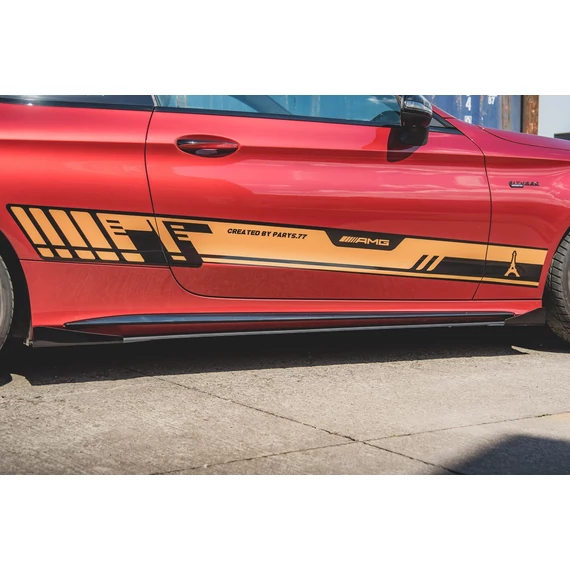 Racing Durability Oldalsó szoknyák Diffúzorok + Flaps Mercedes-AMG C43 Coupe C205