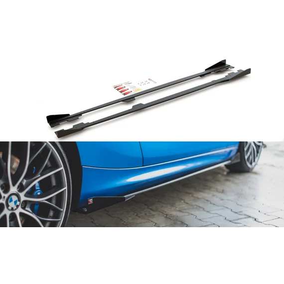 Racing Durability Oldalsó szoknyák Diffúzorok + Flaps BMW 1 F21 M135i / M140i / M-Pack