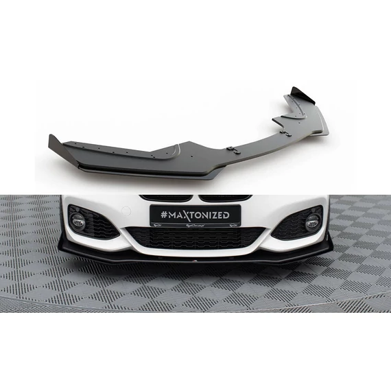 Racing Durability Első Splitter V.3 + Flaps for BMW 1 F20 M-Pack Facelift / M140i