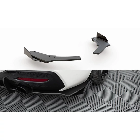 Racing Durability Hátsó Oldalsó Splitter V.2 + Flaps for BMW 1 F20 M140i