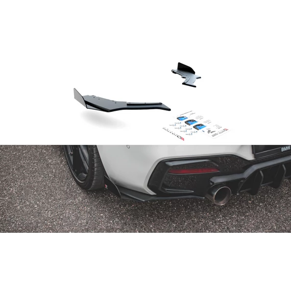 Racing Durability Hátsó Oldalsó Splitter V.3 + Flaps for BMW 1 F20 M140i