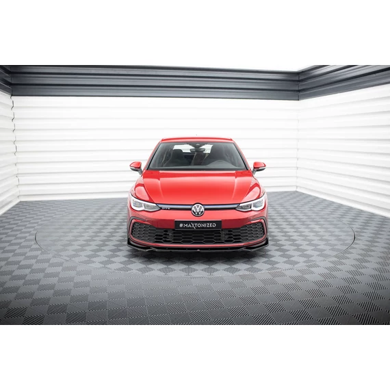 Első Splitter V.2 + Flaps Volkswagen Golf 8 GTI