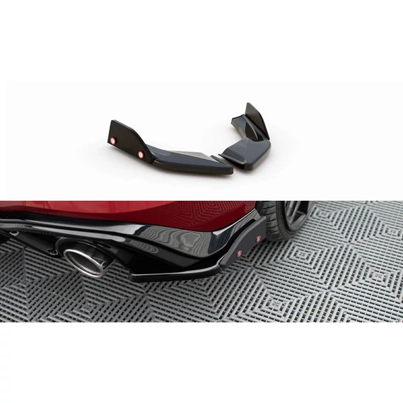 Hátsó Oldalsó Splitter V.2 + Flaps Volkswagen Golf 8 GTI