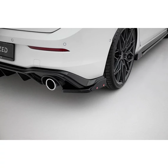 Hátsó Oldalsó Splitter V.2 + Flaps Volkswagen Golf 8 GTI