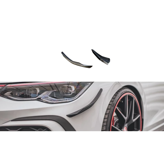 Front Bumper Wings (Canards) Volkswagen Golf 8 GTI