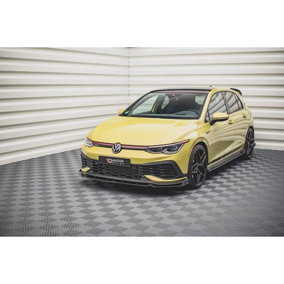 Első Splitter V.1 + Flaps Volkswagen Golf 8 GTI Clubsport
