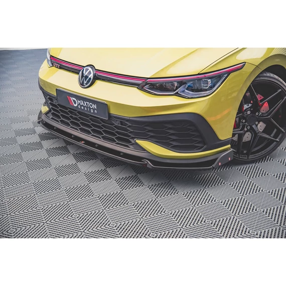 Első Splitter V.1 + Flaps Volkswagen Golf 8 GTI Clubsport