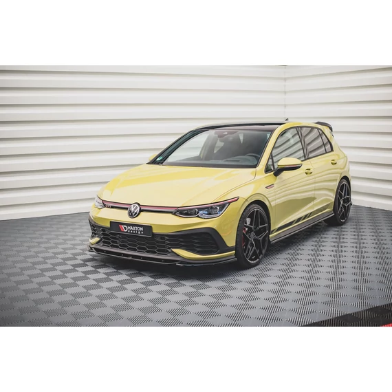 Első Splitter V.2 Volkswagen Golf 8 GTI Clubsport