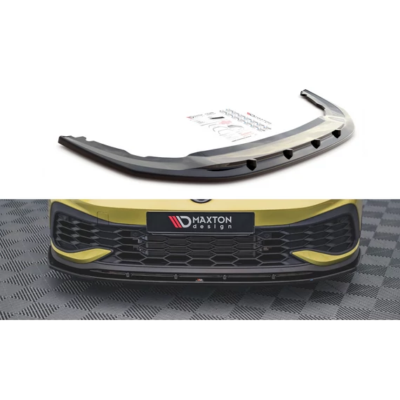 Első Splitter V.4 Volkswagen Golf 8 GTI Clubsport