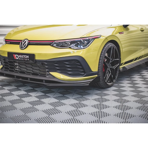 Racing Durability Első Splitter + Flaps Volkswagen Golf 8 GTI Clubsport