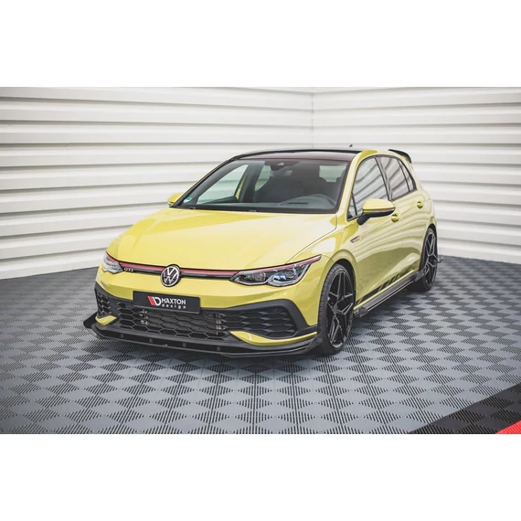 Racing Durability Első Splitter + Flaps Volkswagen Golf 8 GTI Clubsport
