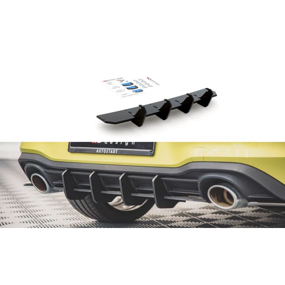 Racing Durability Rear Diffuser V.1 Volkswagen Golf 8 GTI  Clubsport