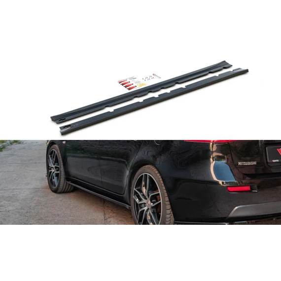 Oldalsó szoknyák Diffúzorok Mitsubishi Lancer Mk8
