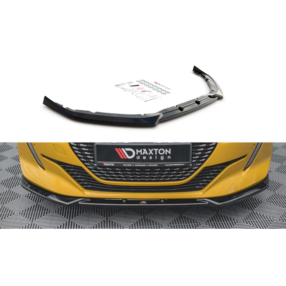 Első Splitter V.2 Peugeot 208 Mk2