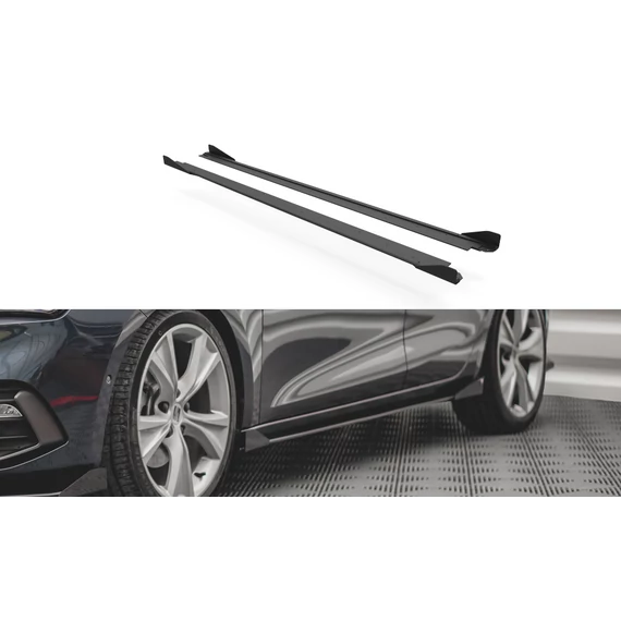 Street Pro Oldalsó szoknyák Diffúzorok + Flaps Seat Leon FR Mk4