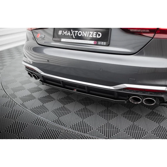 Központi Hátsó Splitter for Audi S5 Sportback F5 Facelift