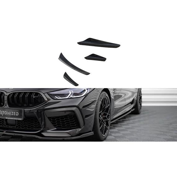 Front Bumper Wings (Canards) BMW M8 Gran Coupe F93