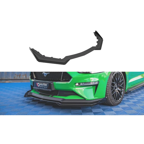 Street Pro Első Splitter V.1 + Flaps Ford Mustang GT Mk6 Facelift